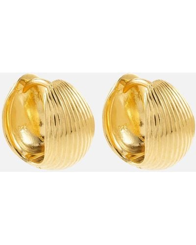 Sophie Buhai Reversible 18kt Gold Hoop Earrings - Metallic