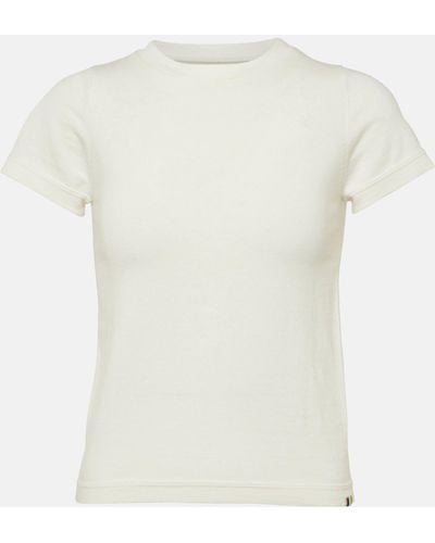 Extreme Cashmere N°292 America Cotton And Cashmere T-shirt - White