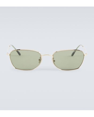 Giorgio Armani Square Sunglasses - Metallic