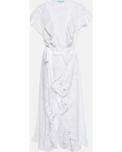 Melissa Odabash Brianna Cotton Maxi Dress - White