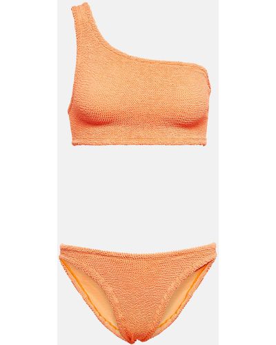 Hunza G Nancy One-shoulder Bikini - Orange