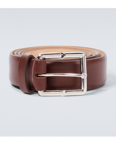 Lanvin Haute Sequence Leather Belt - Brown