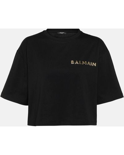 Balmain T-shirts And Polos - Black