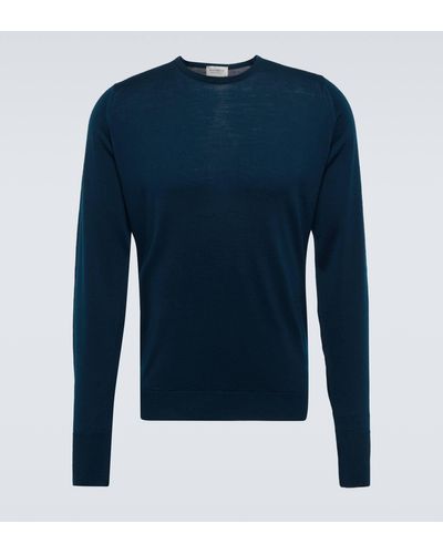 John Smedley Marcus Sweater - Blue