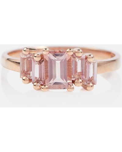 Suzanne Kalan 14kt Rose Gold Ring With Morganite - Pink