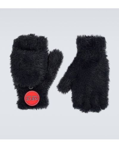 Giorgio Armani Neve Logo Gloves - Black