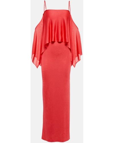 Tom Ford Side-slit Gown - Red