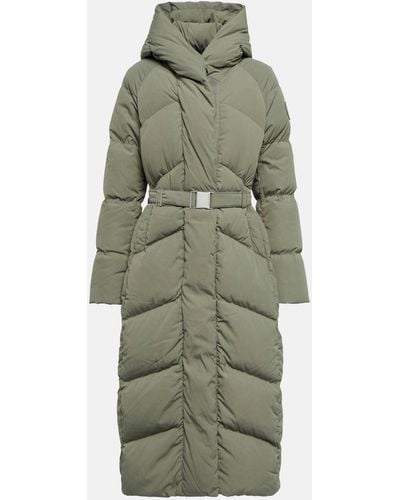 Canada Goose Marlow Belted Down Coat - Green