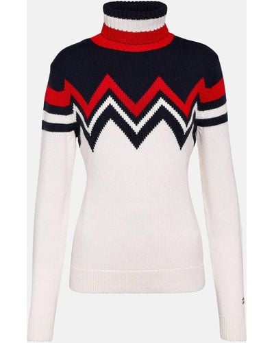 Perfect Moment Alpine Wool Sweater - Multicolour