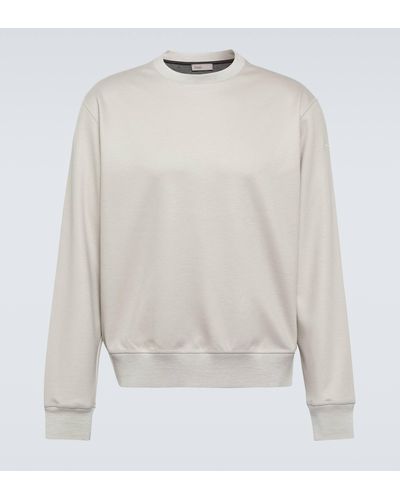 Herno Wool-blend Sweatshirt - White