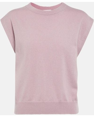 Brunello Cucinelli Cashmere Sweater Vest - Pink