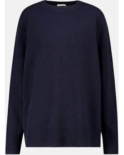 The Row Wool And Cashmere Sweater - Blue