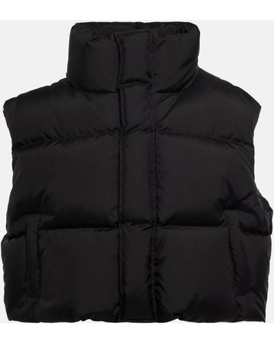 Wardrobe NYC Puffer Down Vest - Black
