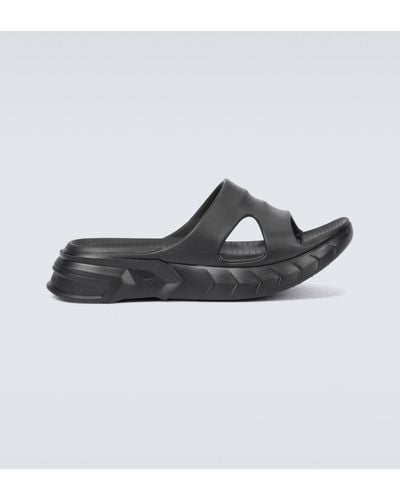 Givenchy Marshmallow Rubber Sandals - Brown