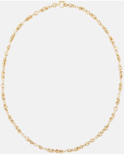 Spinelli Kilcollin Helio 18kt Yellow Gold Chain Necklace - Metallic