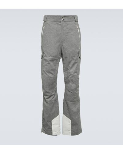 Brunello Cucinelli Wool Ski Pants - Grey