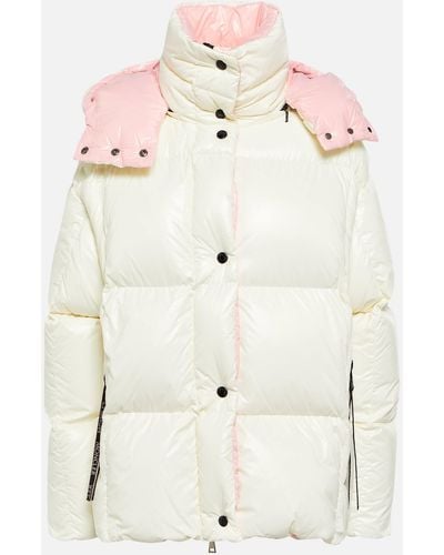 Moncler Parana Hooded Quilted Puffer Jacket - White