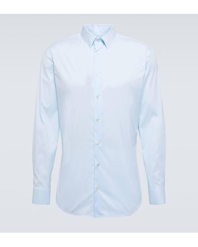 Giorgio Armani Poplin Shirt - Blue