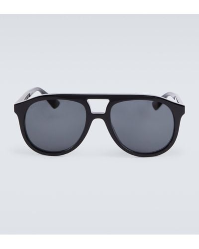 Gucci Aviator Sunglasses - Blue