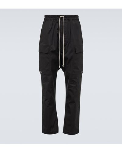 Rick Owens Drkshdw Cotton-blend Sweatpants - Black