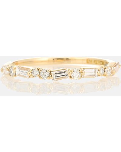 Suzanne Kalan 18kt Yellow Gold Ring With Diamonds - Natural