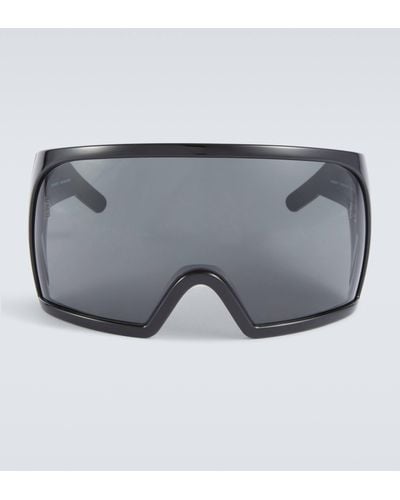Rick Owens Shield Oversized Sunglasses - Grey