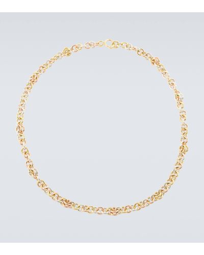 Spinelli Kilcollin Serpens 18kt Gold And Sterling Silver Necklace - Metallic