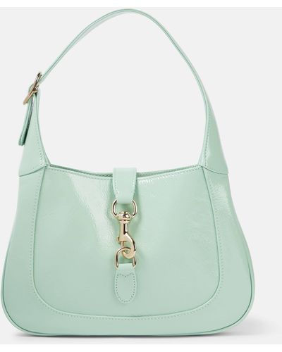 Gucci Jackie Small Leather Shoulder Bag - Green
