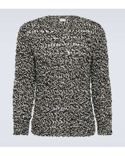 Dries Van Noten Wool-blend Sweater - Black