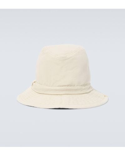 Visvim Buckley Cotton Canvas Hat - Natural