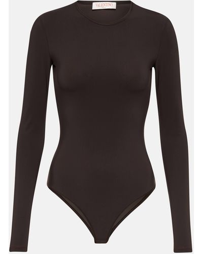 Valentino Jersey Bodysuit - Black