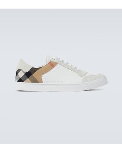 Burberry Reeth Sneakers - White