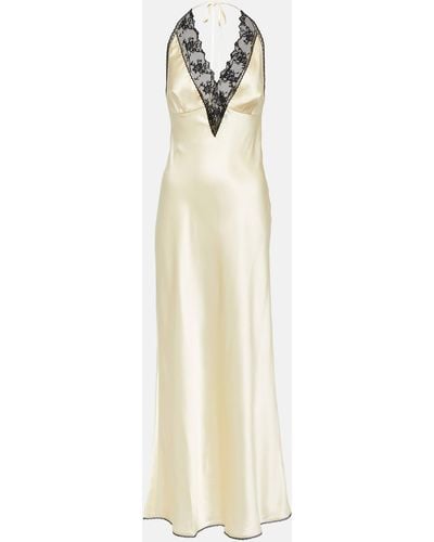 Sir. The Label Silk Gown - White
