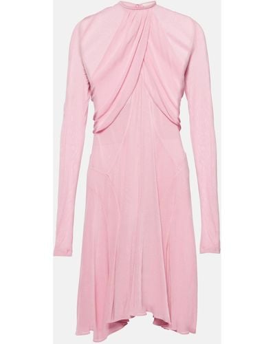 Isabel Marant Rosemagd Asymmetric Jersey Midi Dress - Pink
