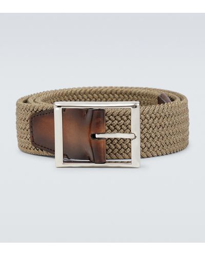 Classic Scritto Leather 35MM Reversible Belt