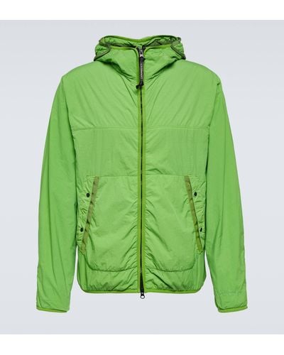 C.P. Company G.d.p. Goggle Puffer Jacket - Green