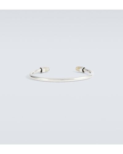 Saint Laurent Cuff Bracelet - Metallic