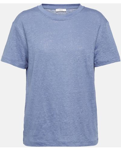 Vince Linen T-shirt - Blue