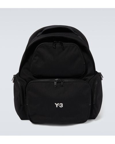 Y-3 Embroidered Backpack - Black
