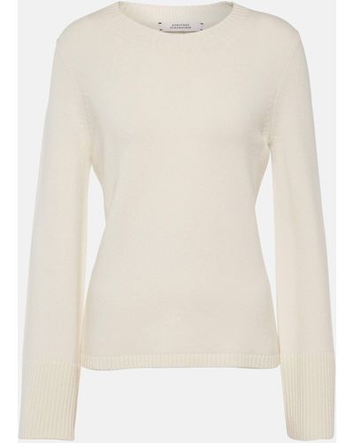 Dorothee Schumacher Luxury Comfort Cashmere-blend Sweater - White