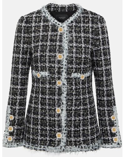 Giambattista Valli Tweed Jacket - Black