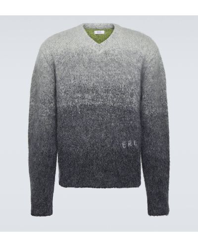 ERL Printed Sweater - Grey