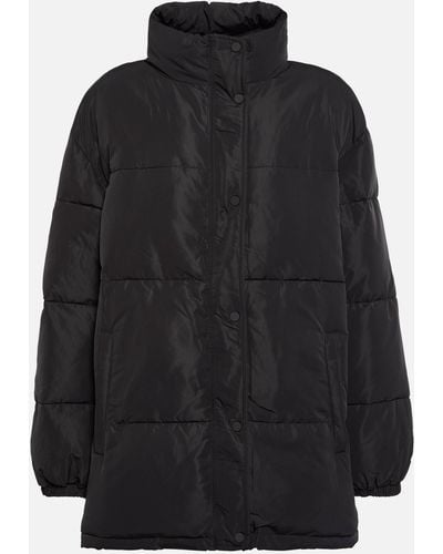 The Upside Rocky Belted Puffer Jacket - Black