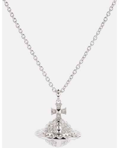 Vivienne Westwood Pendant Necklace - White