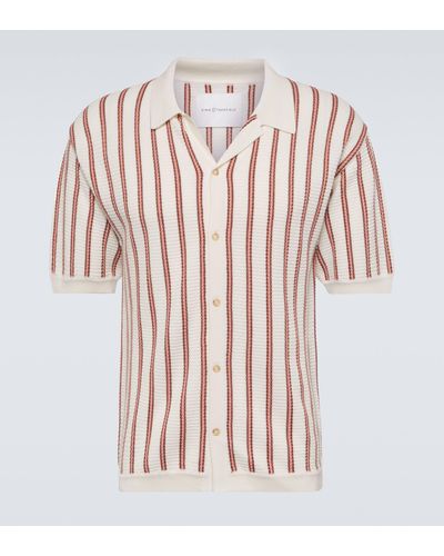 King & Tuckfield Striped Wool Shirt - Multicolour