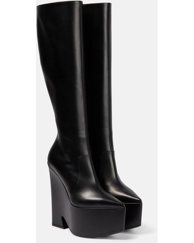 Versace Tempest Knee-high Boots - Black