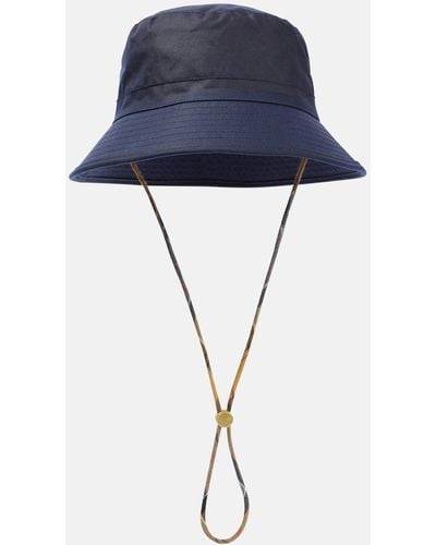 Chloé Cotton Bucket Hat - Blue