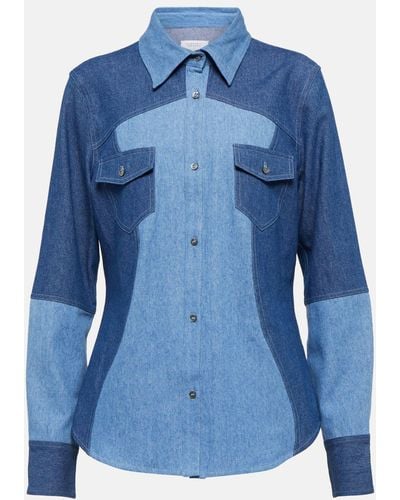 Gabriela Hearst Denim Shirt - Blue