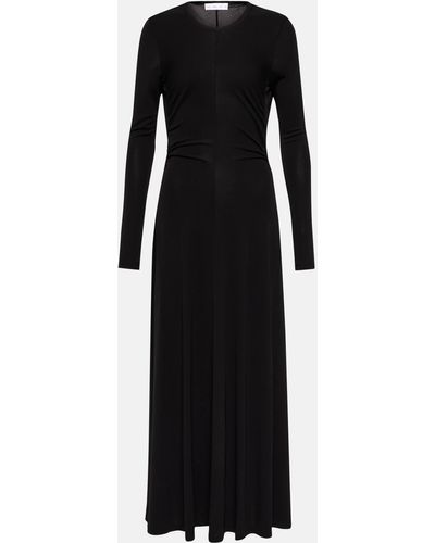 Proenza Schouler White Label Cutout Jersey Maxi Dress - Black