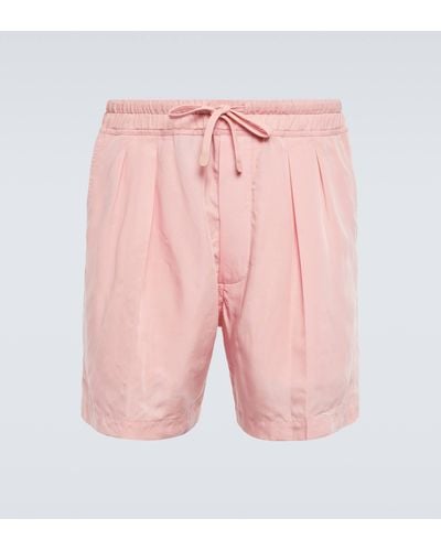 Tom Ford Pleated Shorts - Pink